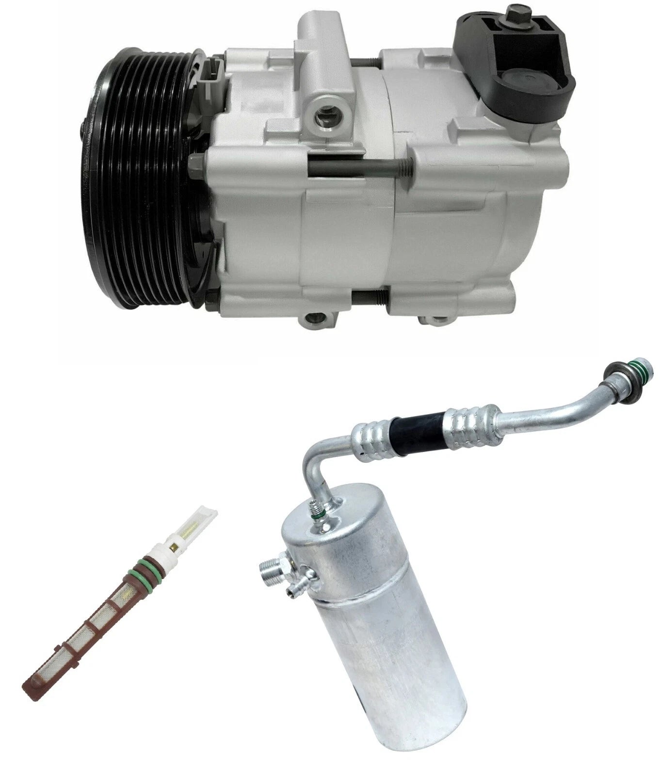 AC Compressor Kit Replacement for Ford Lobo 4.6L (1998–1998)