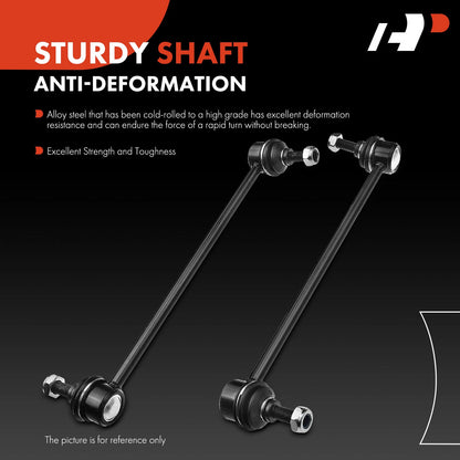 2X Front Sway Bar Link for Chevy Optra (2004–2007) Kia Spectra (2004–2009)