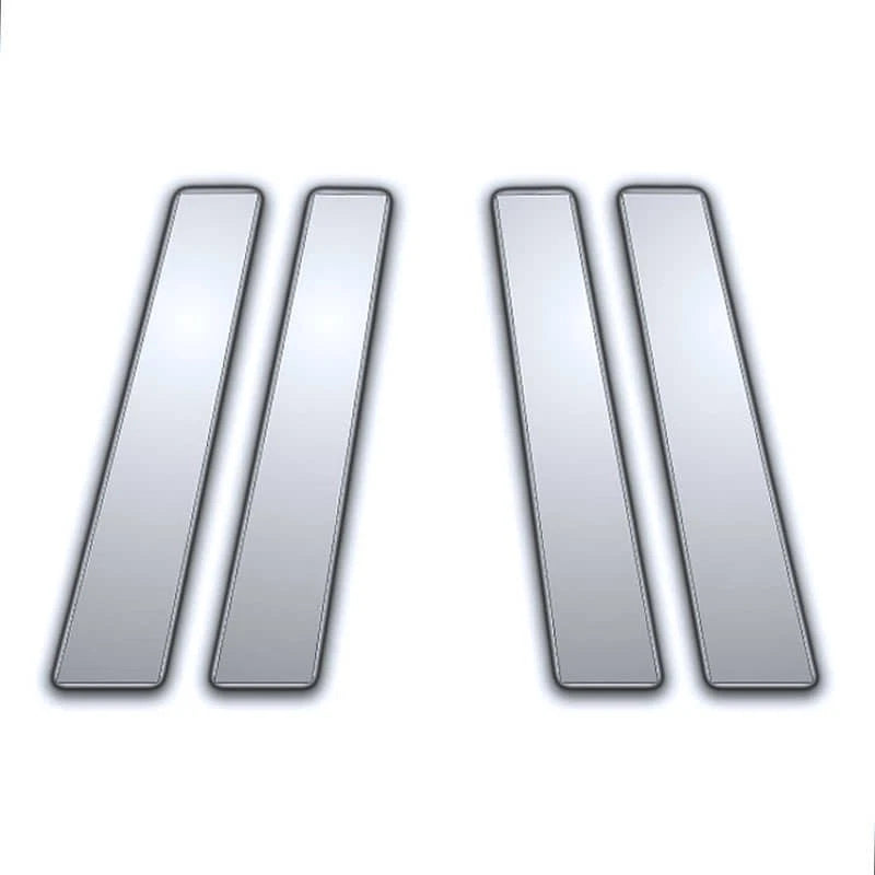 Chrome Pillar Post Covers Kit 4Pc Replacement for Infiniti I30 (2000–2004)