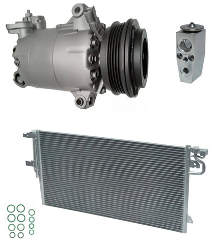 AC Compressor Kit With Condenser for Ford Escape 2.5L (2018–2019)