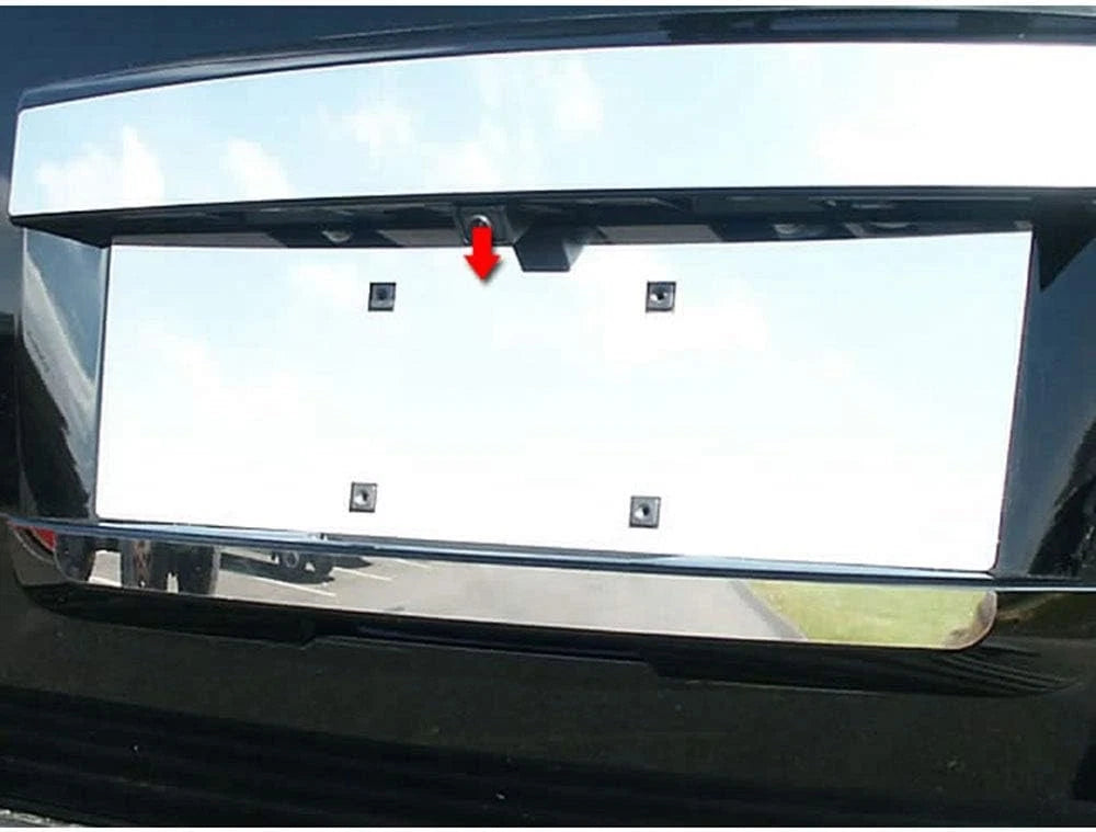 Luxury FX Chrome License Plate Bezel for 2007-2014 Chevy Tahoe