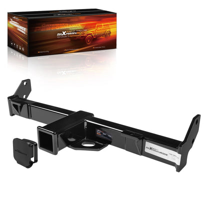 Front Mount Trailer Hitch 2-In Receiver and Bolts for Jeep Wrangler JK (2007–2018)