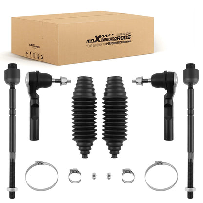 Front Inner Outer Tie Rods for Chevy Silverado 1500 (1999–2006) 2WD