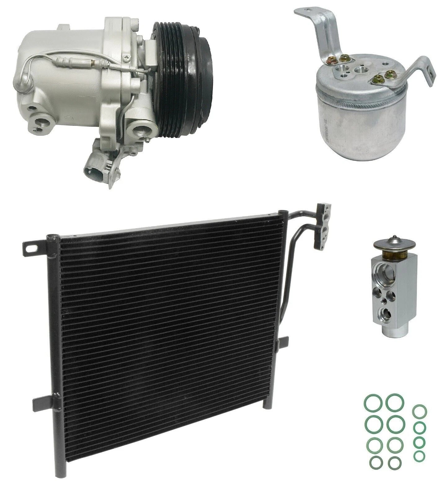 A/C Compressor Kit With Condenser for BMW 328is 2.8L (1999–1999)