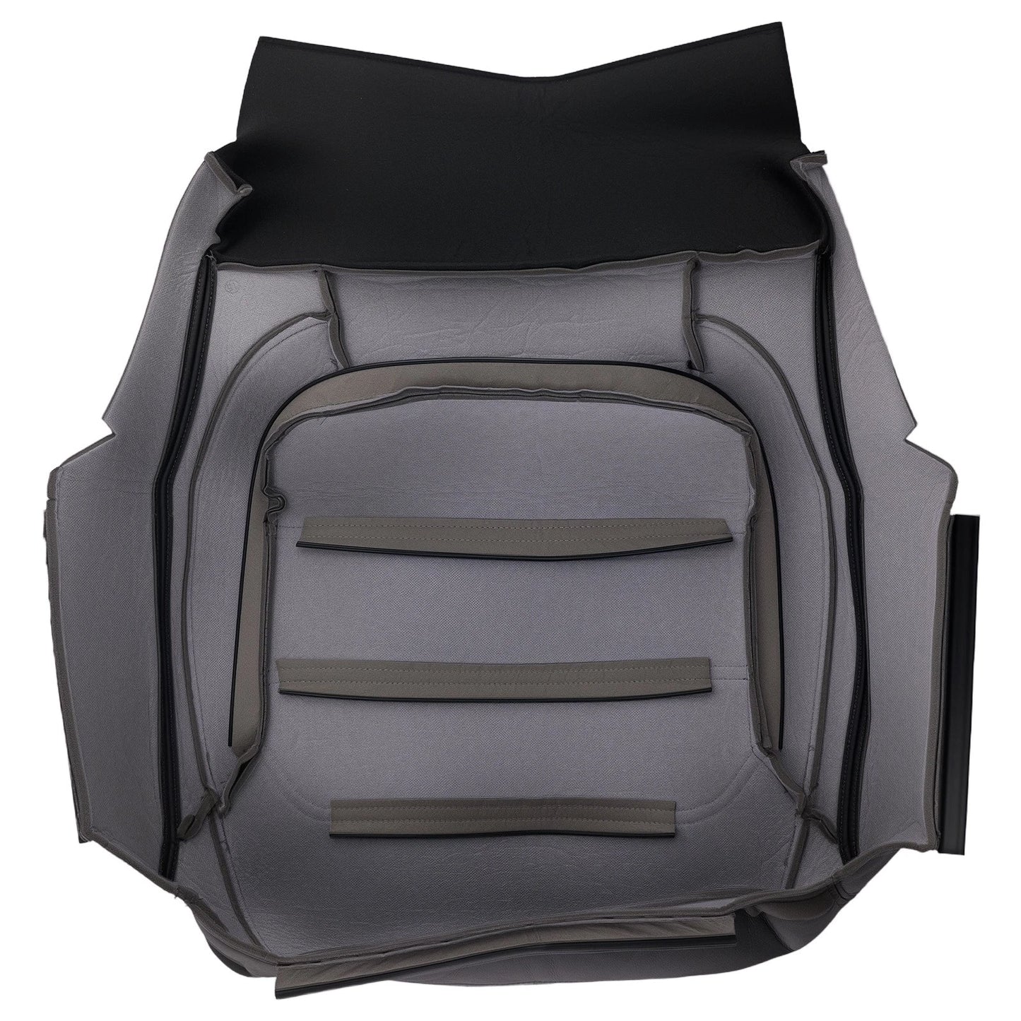 Black Leather Driver Seat Cover for VW Passat Highline (2012–2020)