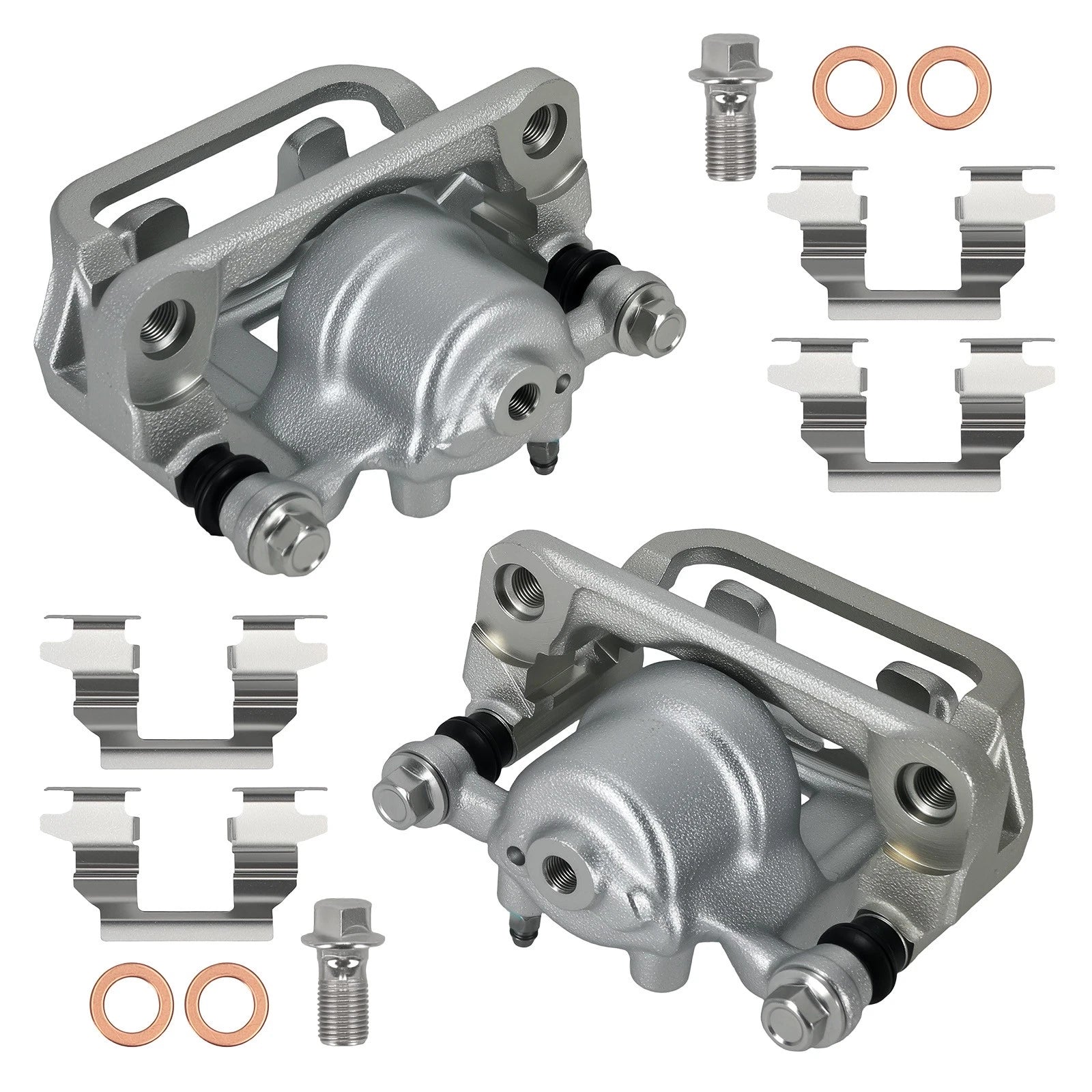 2pcs Rear Brake Calipers With Bracket for Nissan Murano (2003–2007)