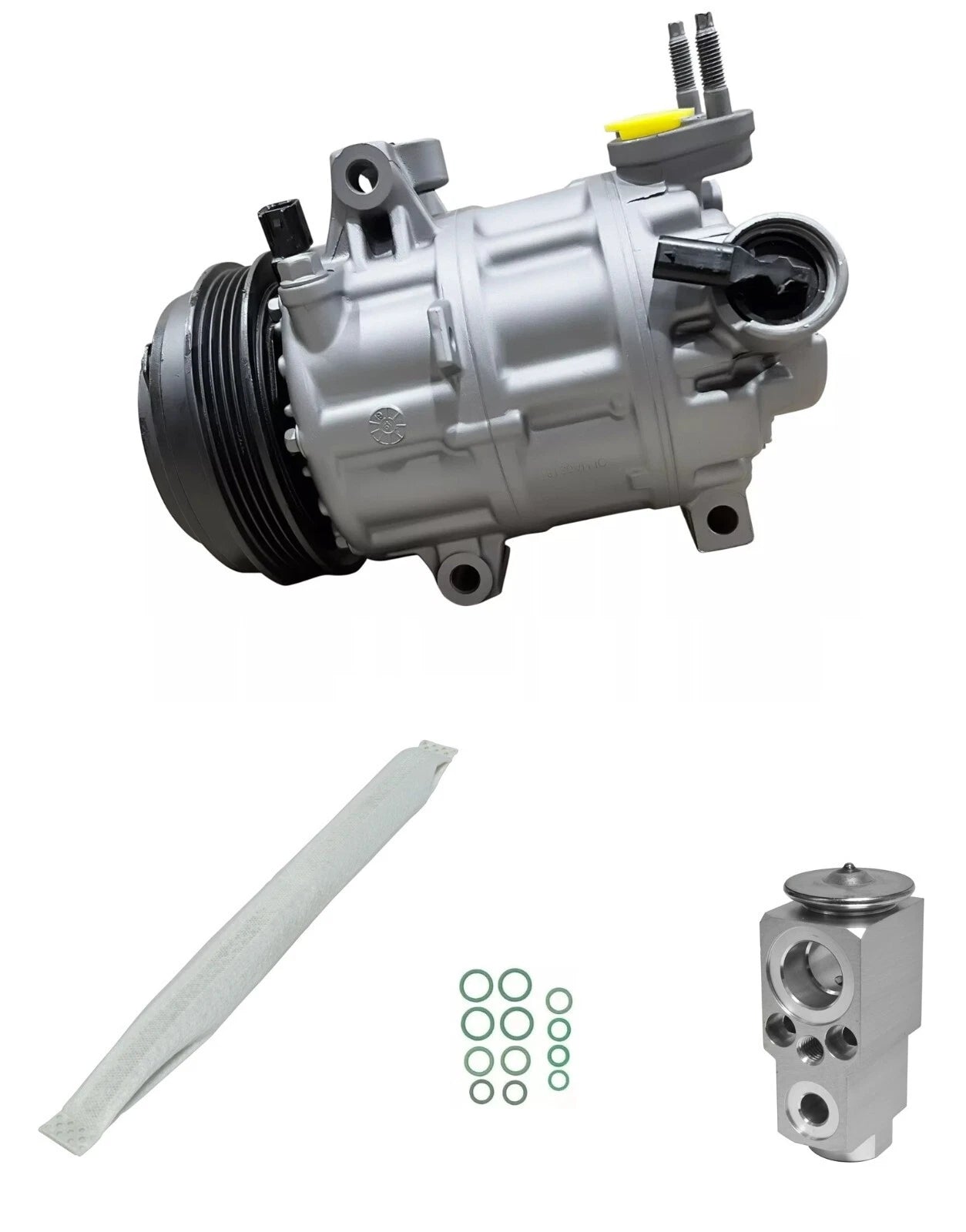 AC Compressor Kit for Jeep Wrangler 3.6L Mild Hybrid (2020–2024)
