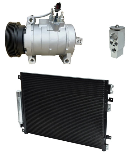 A/C Compressor Kit With Condenser for Dodge Challenger 6.1L (2008–2008)