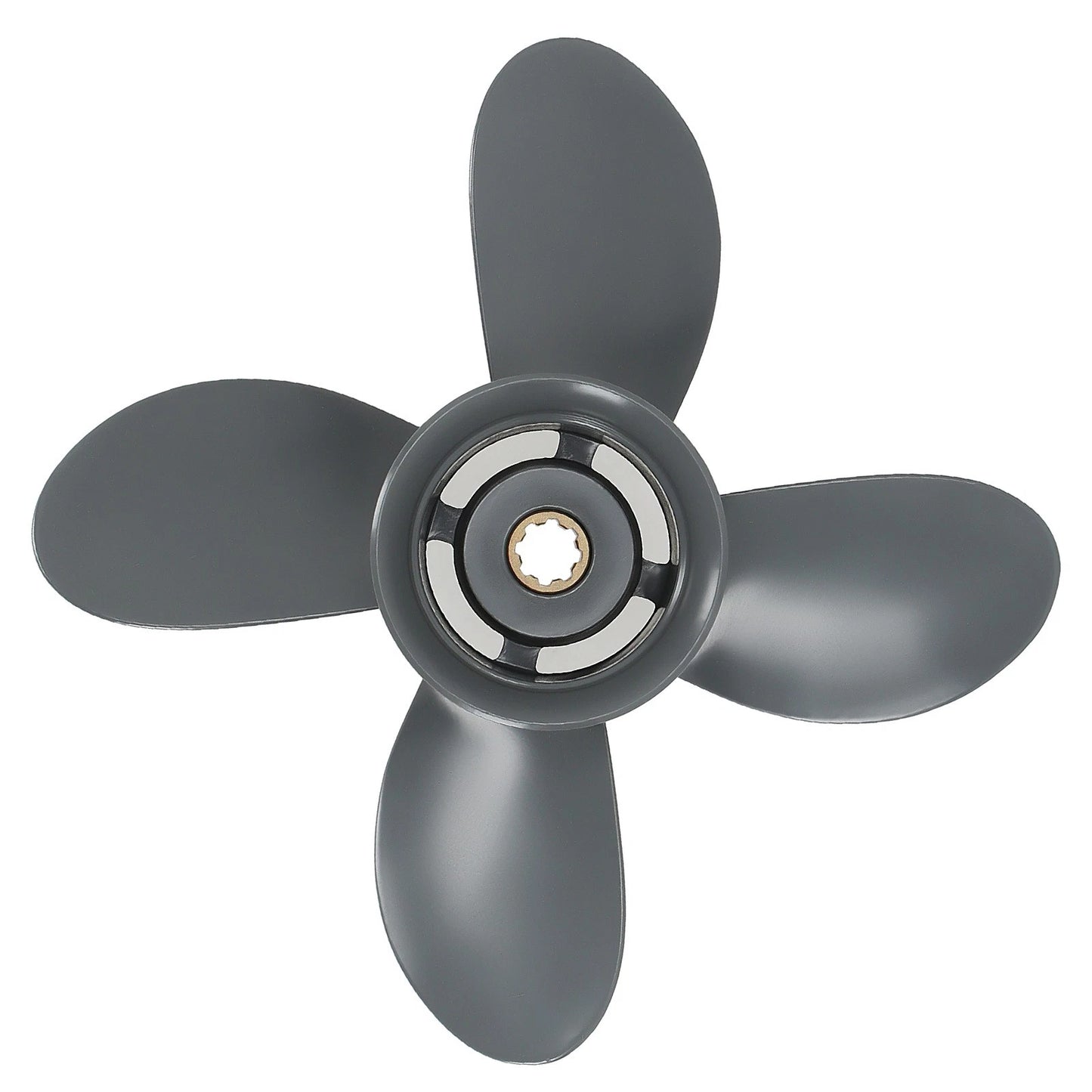 Aluminum Outboard Propeller for Honda BF9.9 Yamaha 9.9HP 10"-15HP (2008–2020)