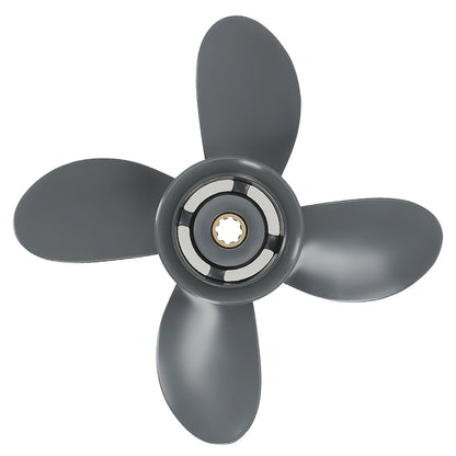 Aluminum Outboard Propeller for Honda BF9.9 Yamaha 9.9HP 10"-15HP (2008–2020)