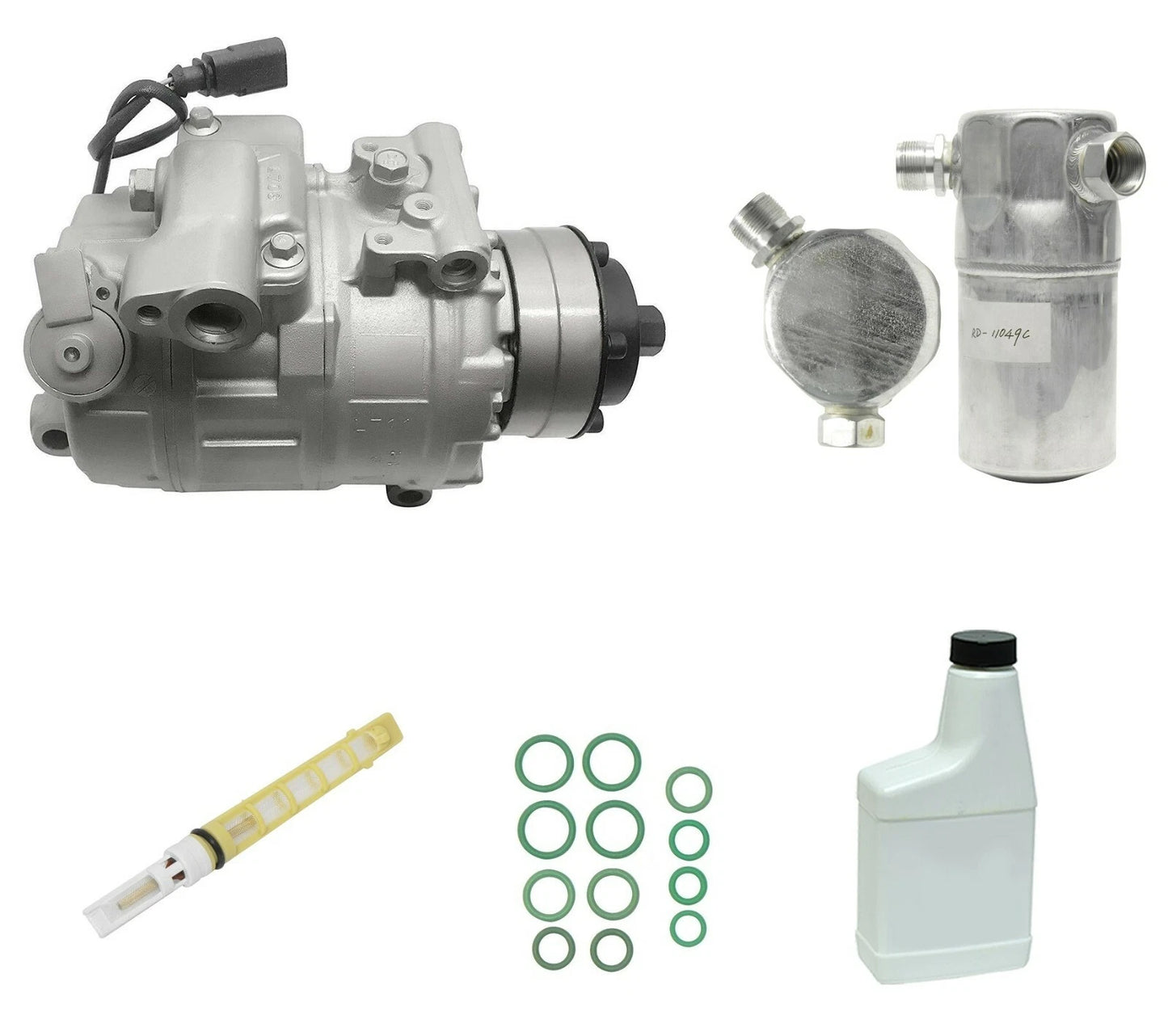 AC Compressor Kit Replacement for Audi S6 (2004–2004)