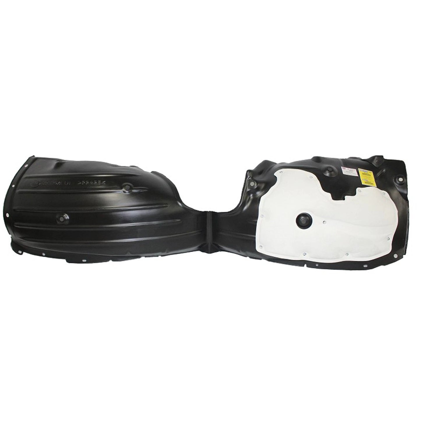 Replacement HDPE Plastic Driver Side Front Fender Liner w/Insulation Foam
