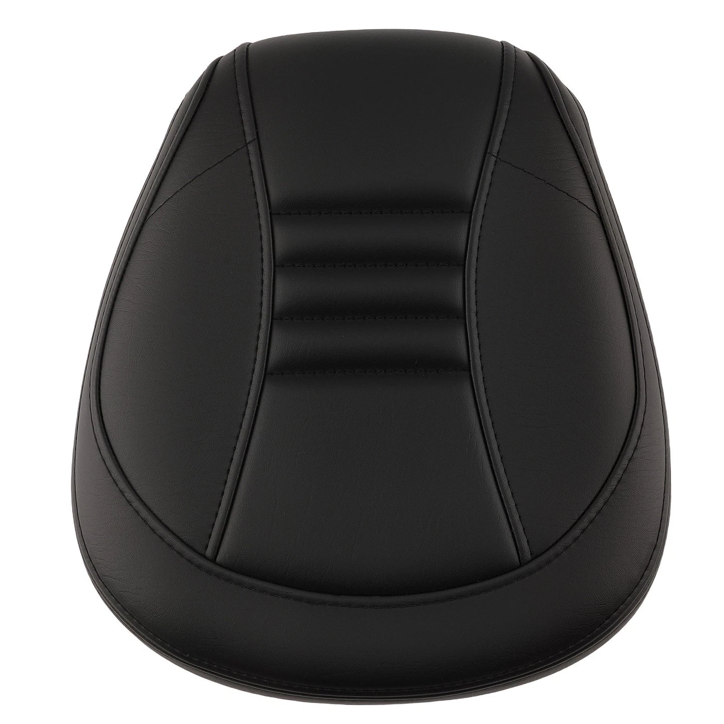 Black Low Profile Driver Seat for Harley Touring (2009–2024) Leather