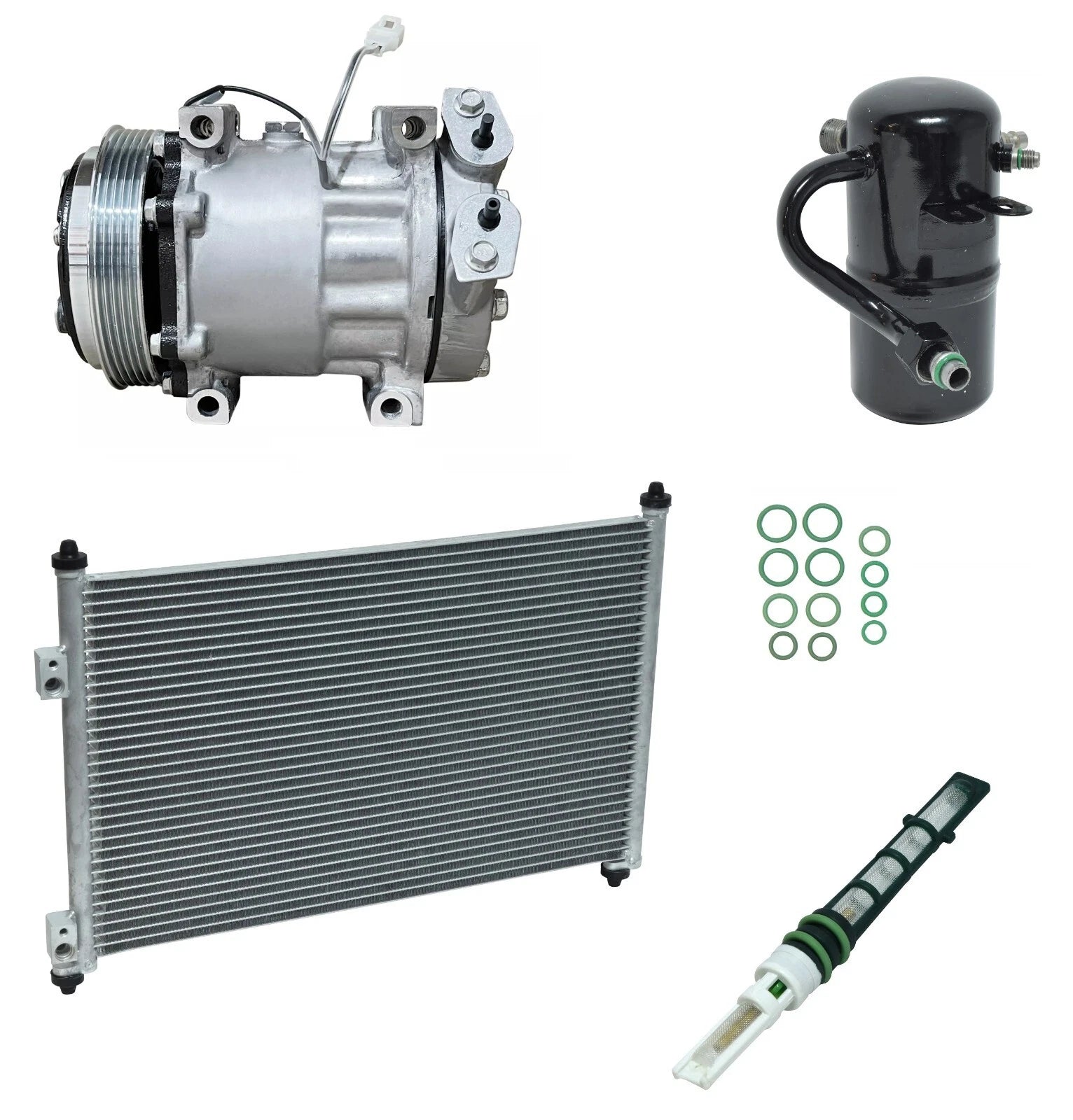 AC Compressor Kit With Condenser for Mazda 626 2.5L V6 (2002–2002)