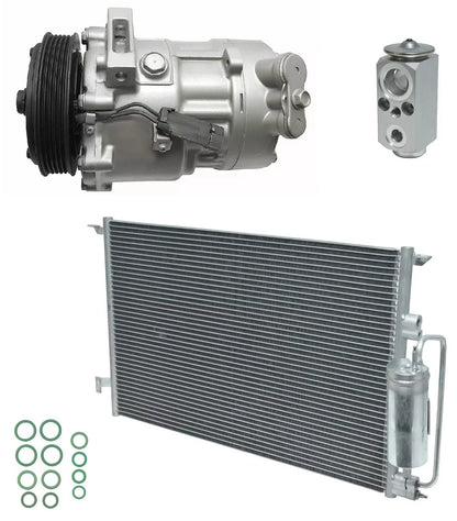 AC Compressor Kit With Condenser Replacement for Saab 9-3 2.0L (2010–2012)