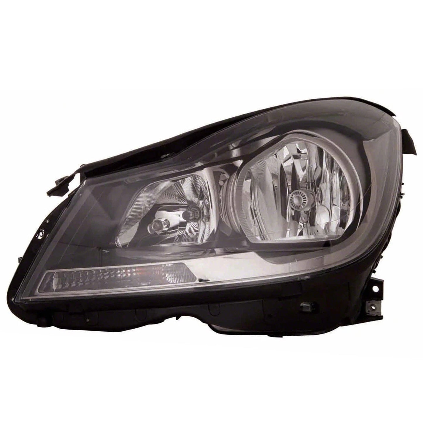 Halogen Headlight Assembly Replacement Black Driver Side for Toyota Camry (2012–2014)