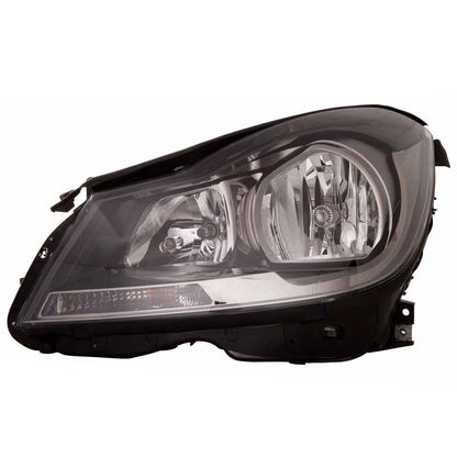 Halogen Headlight Assembly Replacement Black Driver Side for Toyota Camry (2012–2014)
