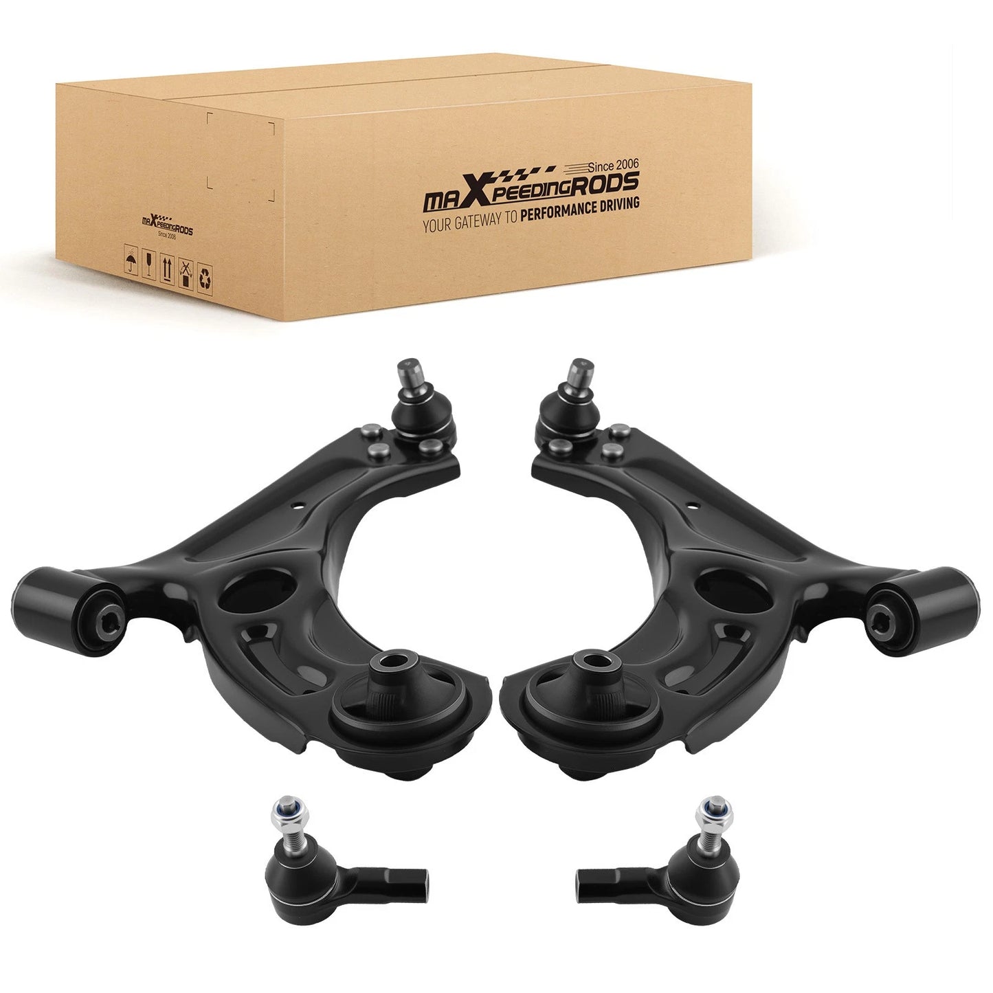 Front Lower Control Arms & Tie Rods for Chevy Sonic (2012–2019)