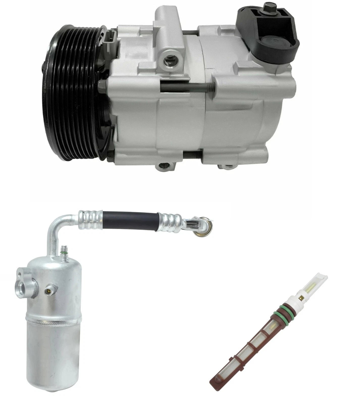 AC Compressor Kit Replacement for Ford Lobo 4.6L (1998–1998)
