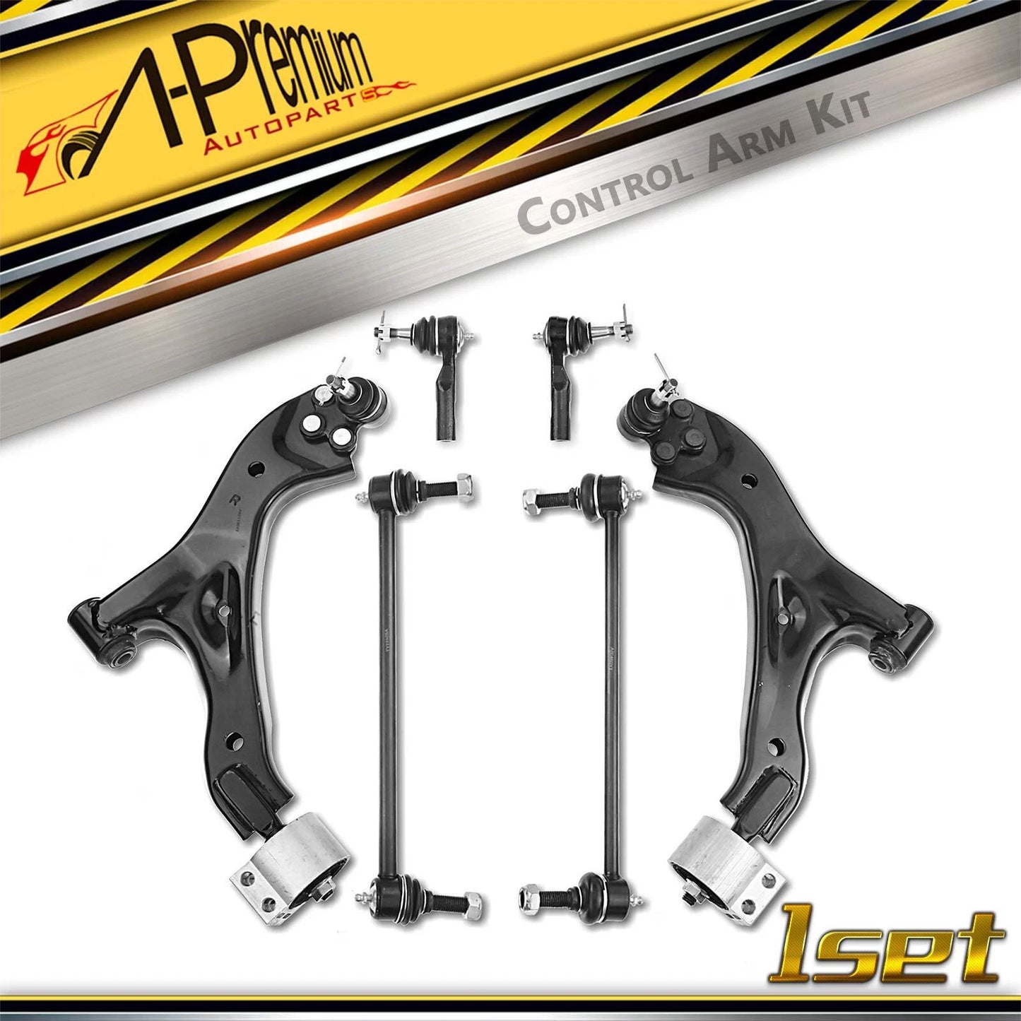 6x Front Lower Control Arm Sway Bar Link for Chevrolet Equinox (2005–2019)