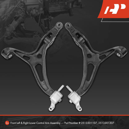 2X Front Lower Control Arm for Mercedes-Benz R350 (2006–2013)