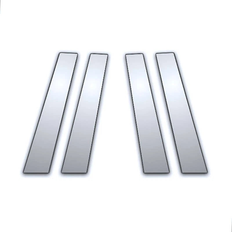 4Pc Chrome Pillar Post Covers for Ford Focus (2000–2007)