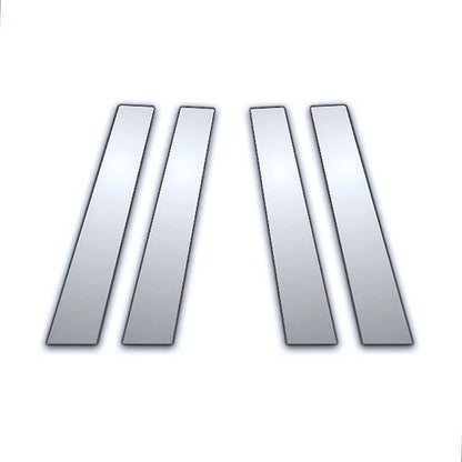 4Pc Chrome Pillar Post Covers for Ford Focus (2000–2007)