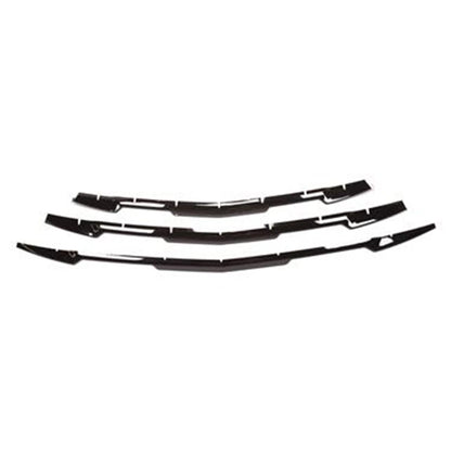 5pc Bar Style Grille Insert Gloss Black for 2021-22 Chevy Trailblazer
