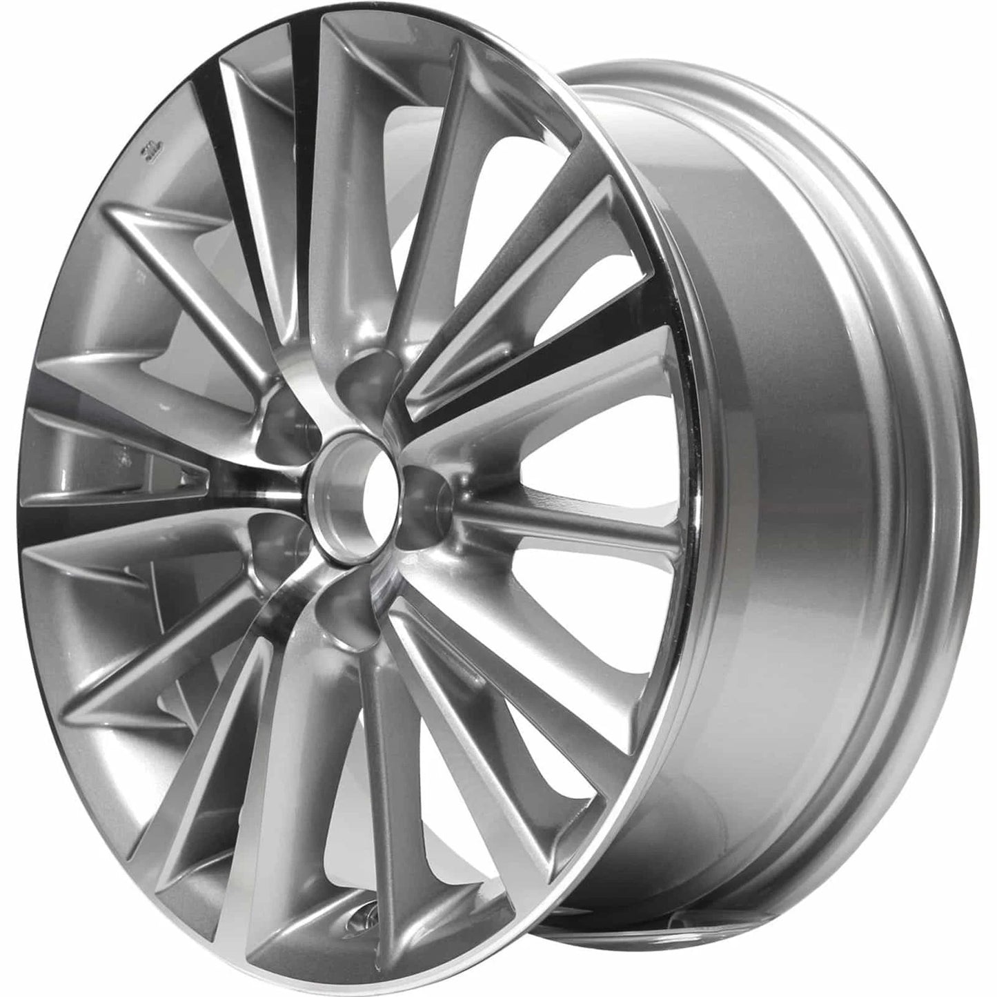 16 x 6.5 Machined Wheel for universal fitments (fits most vehicles)