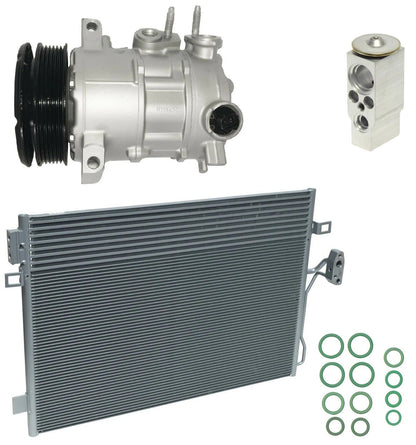 AC Compressor Kit With Condenser for Dodge Journey 2.4L (2009–2010)