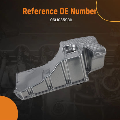Aluminum Oil Pan for Audi A4 A5 A6 Q5 Q7 2.0T (2016–2023)
