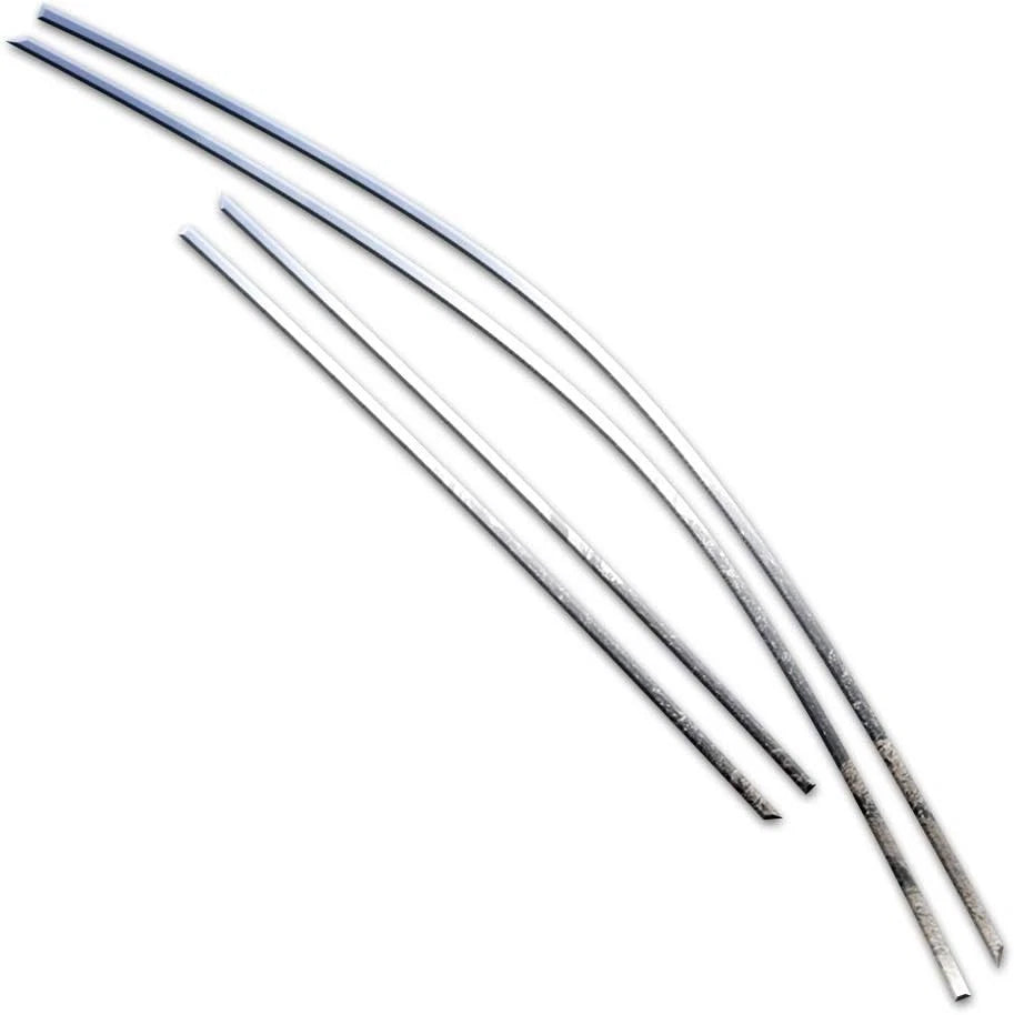 4pc Luxury Stainless Steel Window Trim Package for 2018–2023 Toyota C-HR