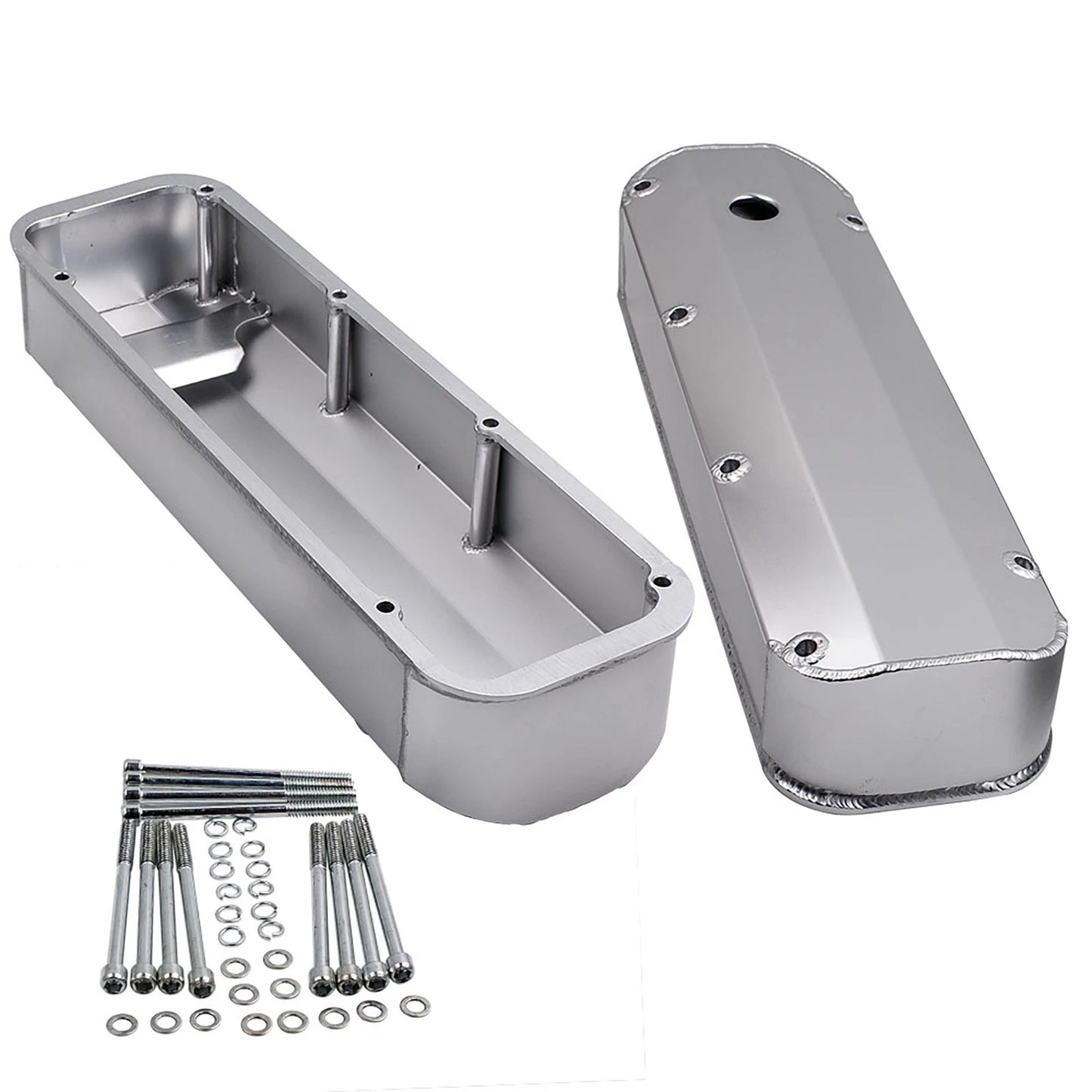 Fabricated Aluminum Tall Valve Covers for Ford Big Block V8 (429-460)