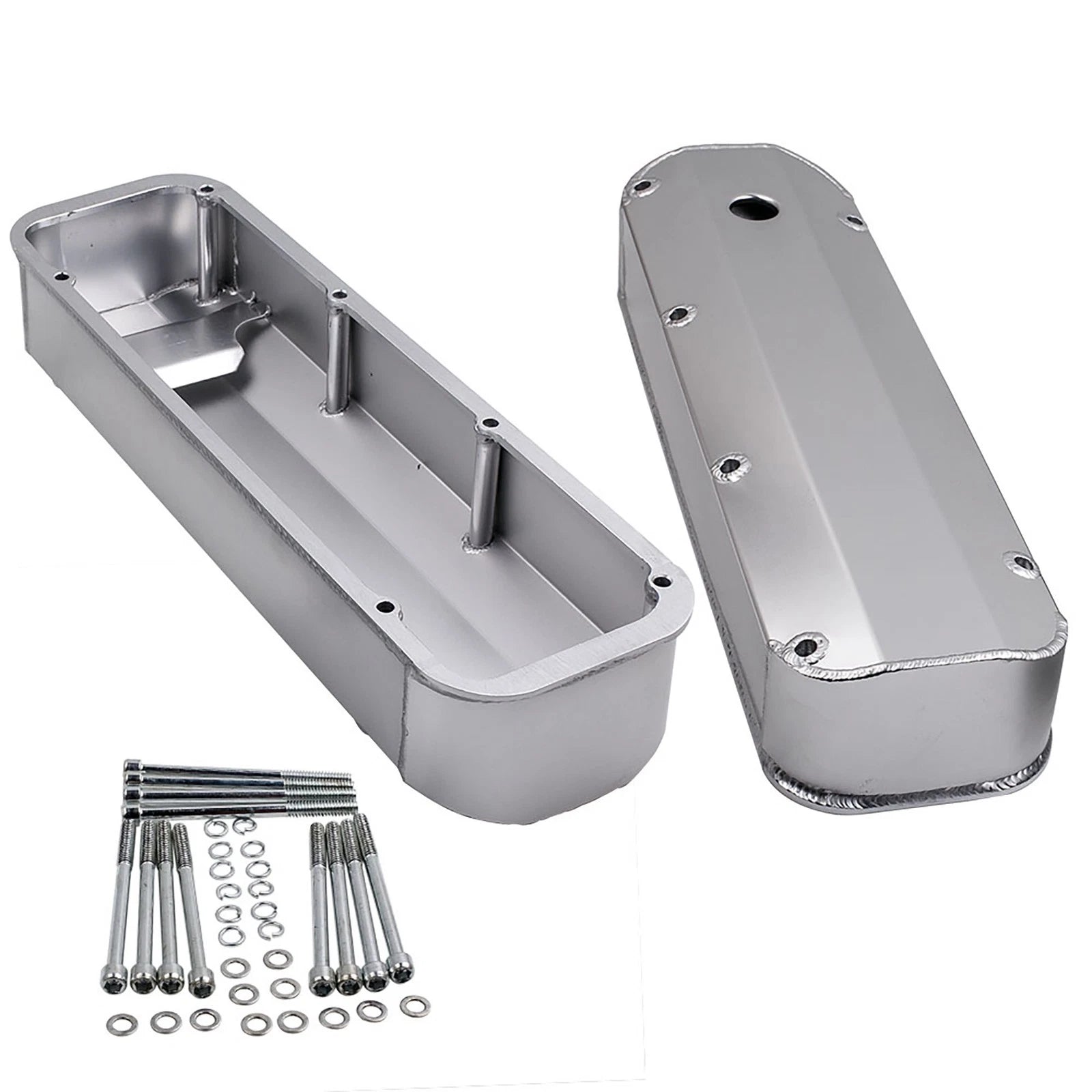 Fabricated Aluminum Tall Valve Covers for Ford Big Block V8 (429-460)