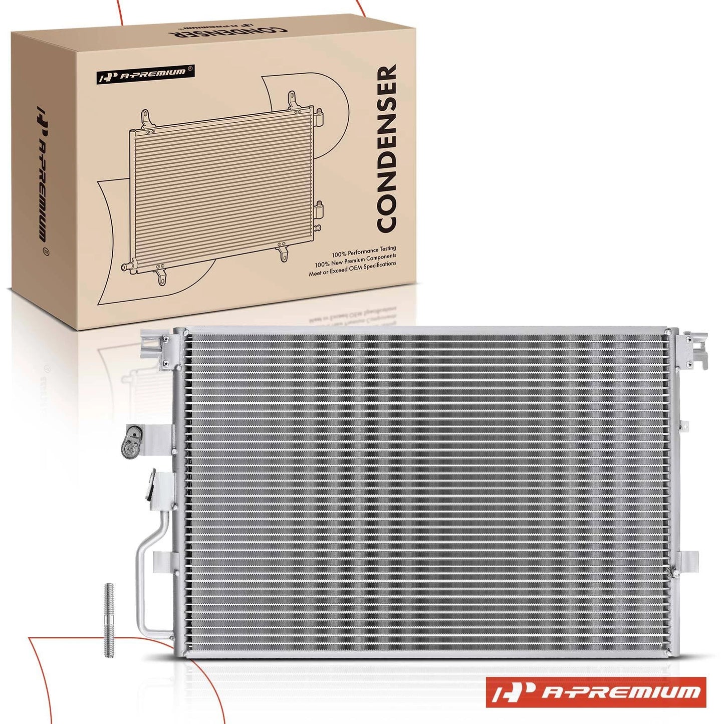 A/C Condenser with Bracket for Chevrolet Equinox (2005)