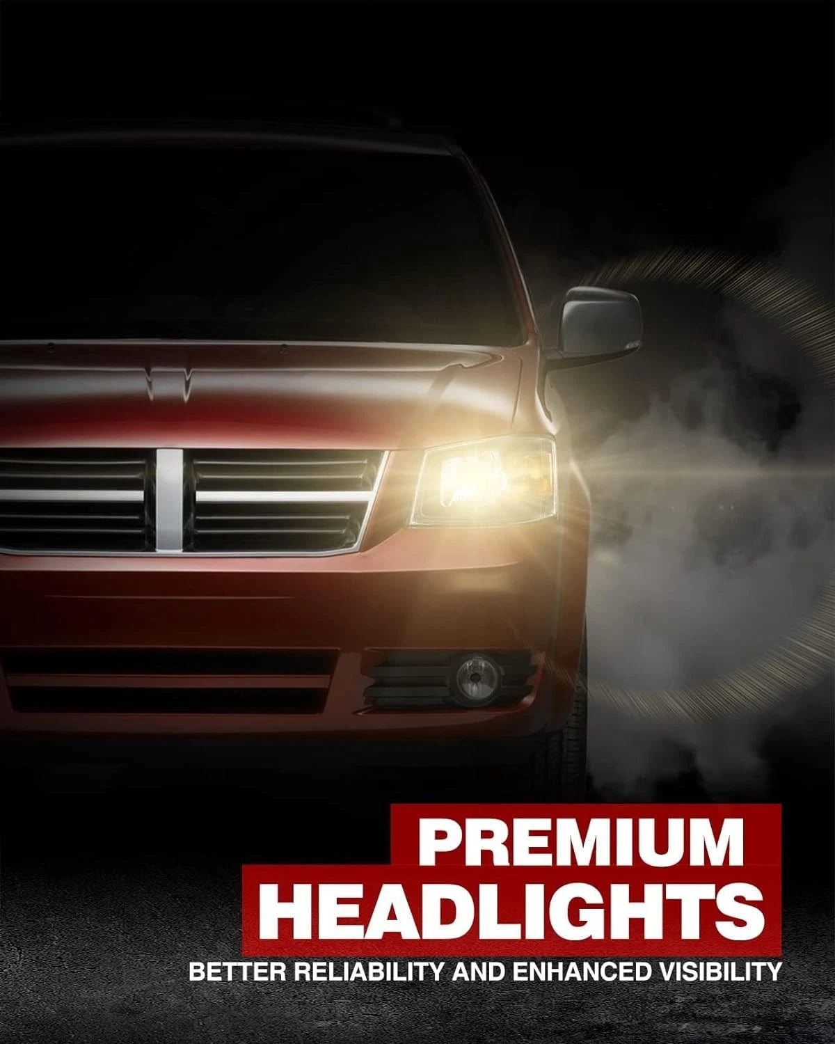 Headlight Assembly for Dodge Grand Caravan (2008–2010) LH RH Halogen
