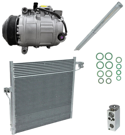 AC Compressor Kit with Condenser for Mercedes GL550 4.7L (2016–2016)