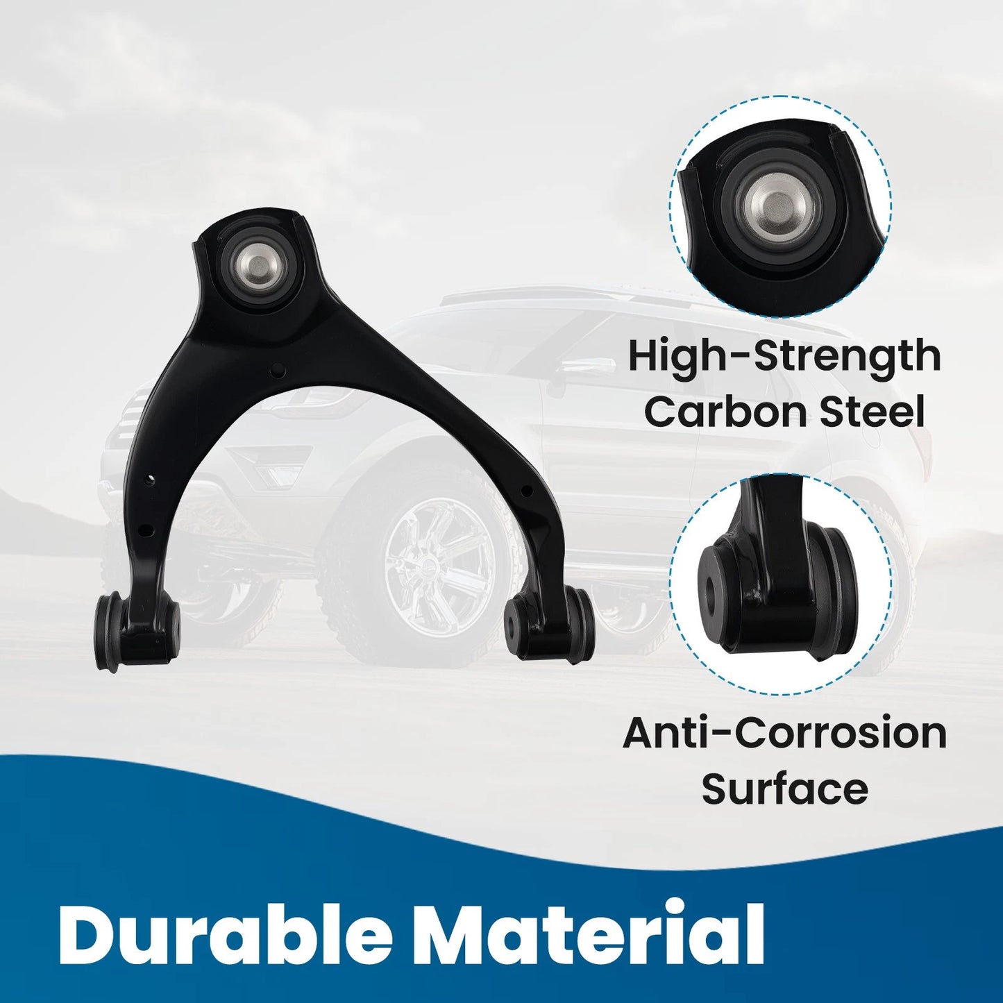 Front Left Upper Control Arm Ball Joint for Chevrolet Silverado Sierra (2014–2018)