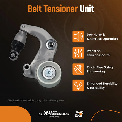 Belt Tensioner Pulley Assembly for Honda Civic L4 (2007–2015)