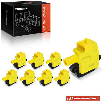 8x Ignition Coil Pack for Chevrolet Silverado 2500 HD (2001–2002)
