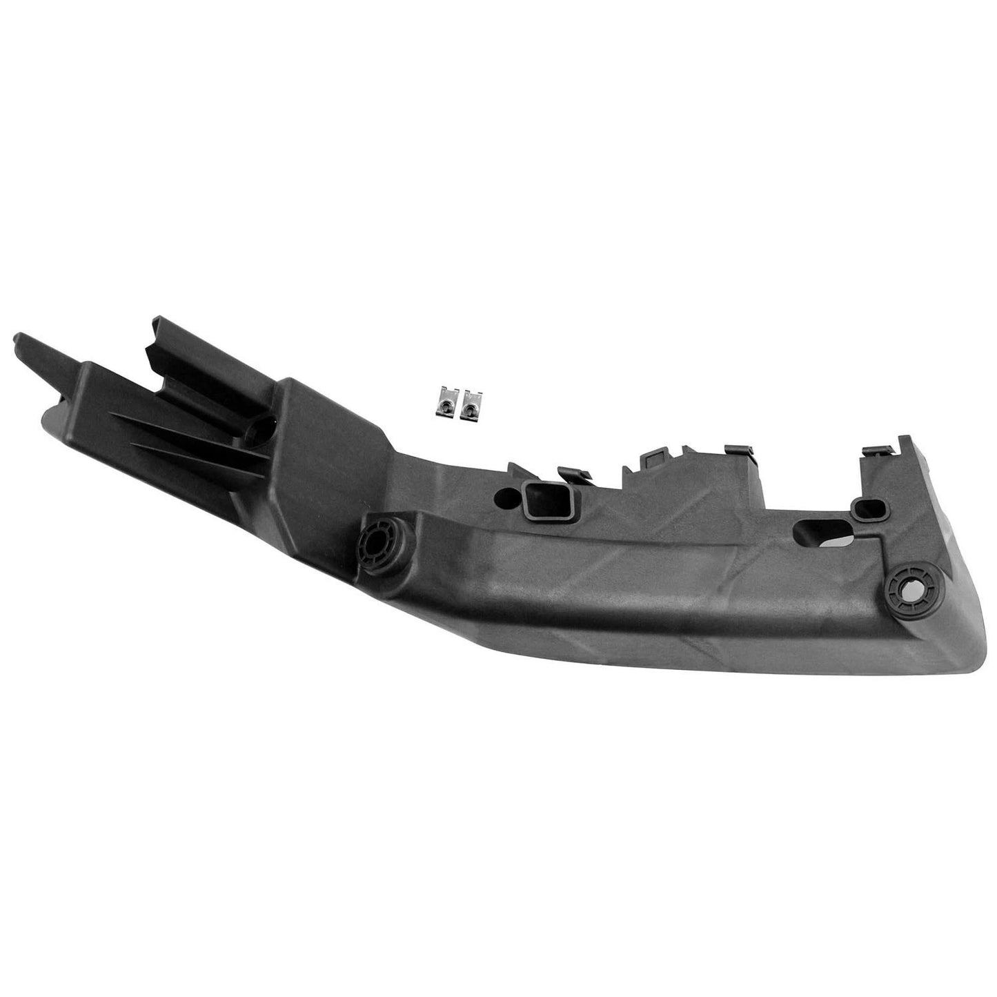 Replacement Plastic Front Driver Upper Bumper Cover Support [Below Lamp Area]
