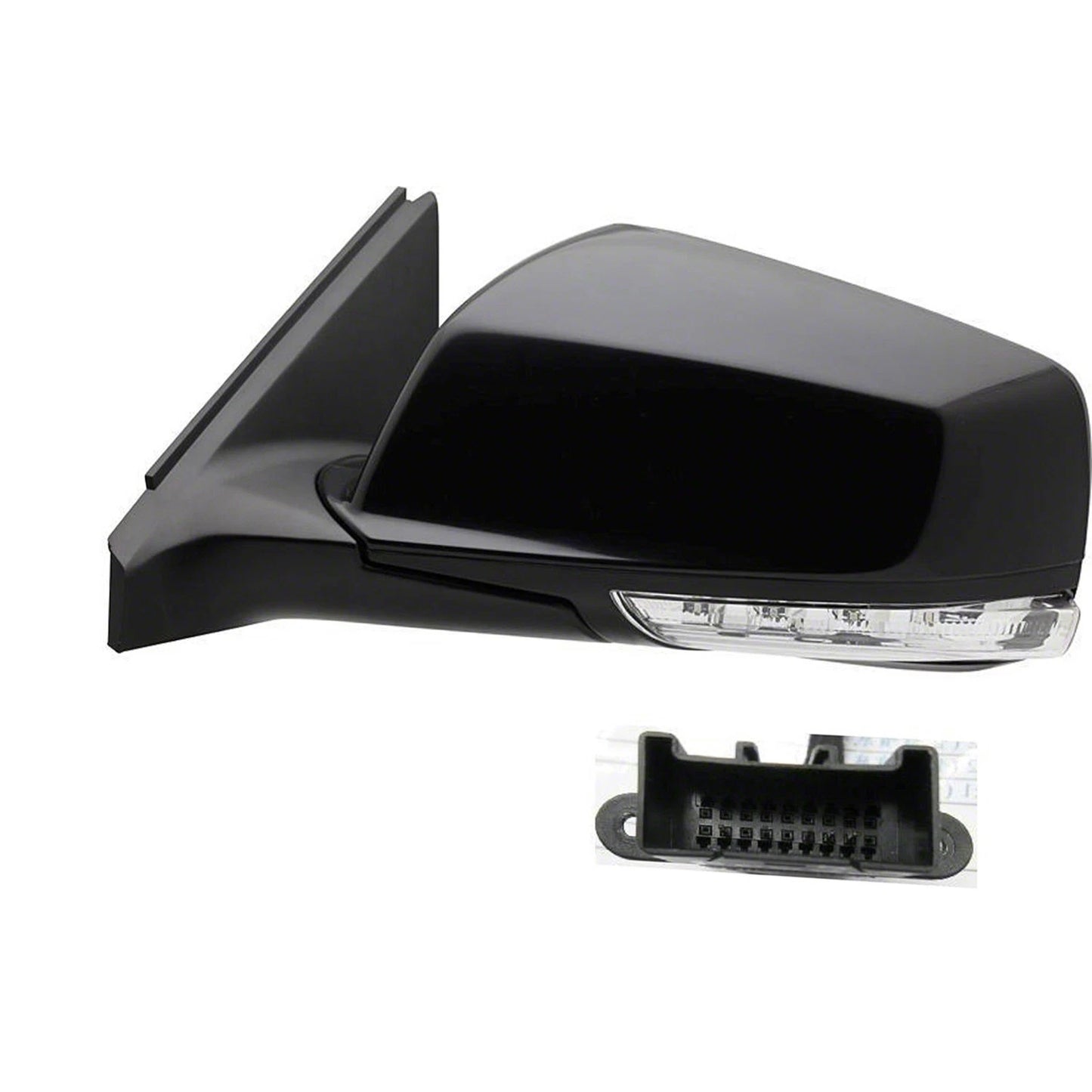 Driver Side Power Door Mirror Replacement Heated Glass for Ford F-150 (2015–2020)