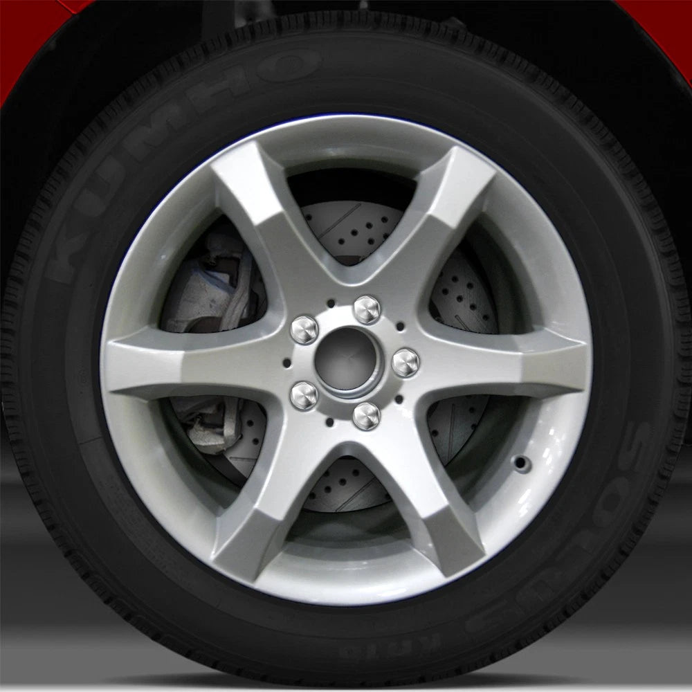 17x8.5 Factory Wheel (Bright Fine Silver) For 2007 Mercedes C350