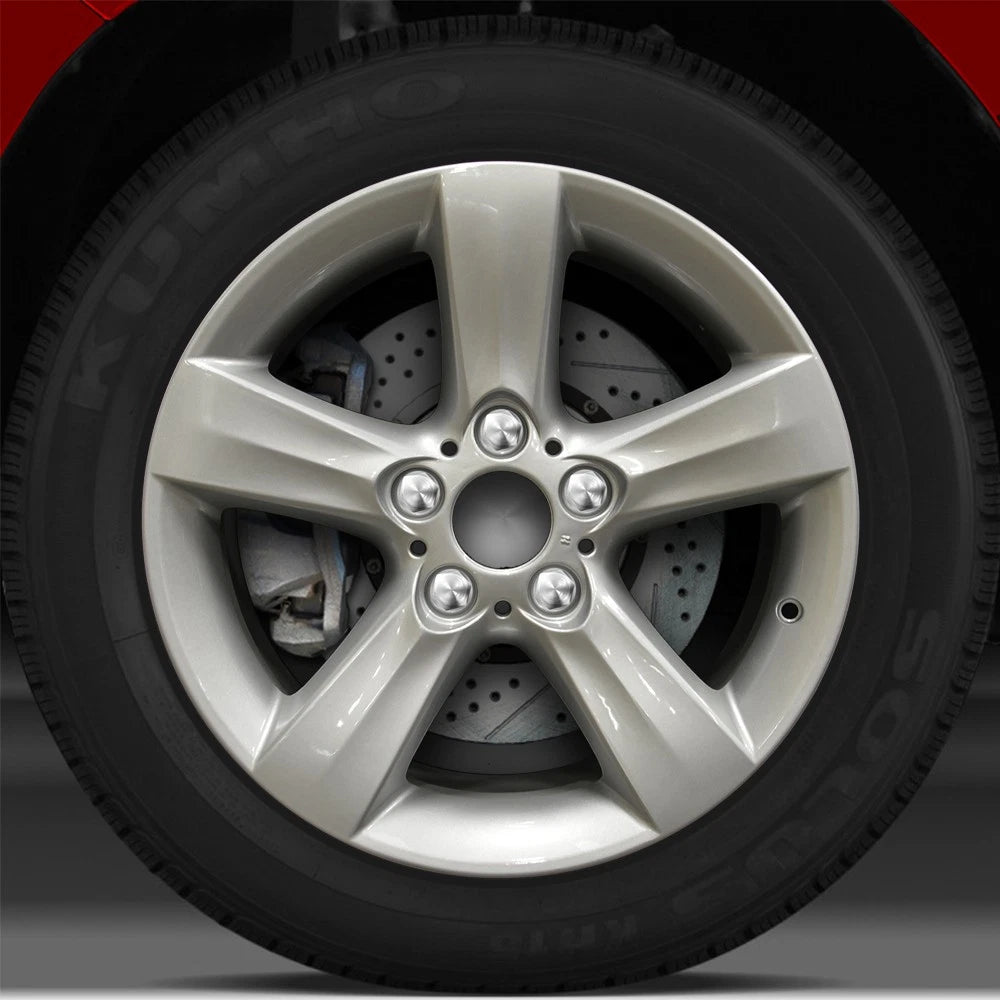 17x8 Factory Wheel (Bright Medium Silver) for 2000 BMW 323i - PERF03884