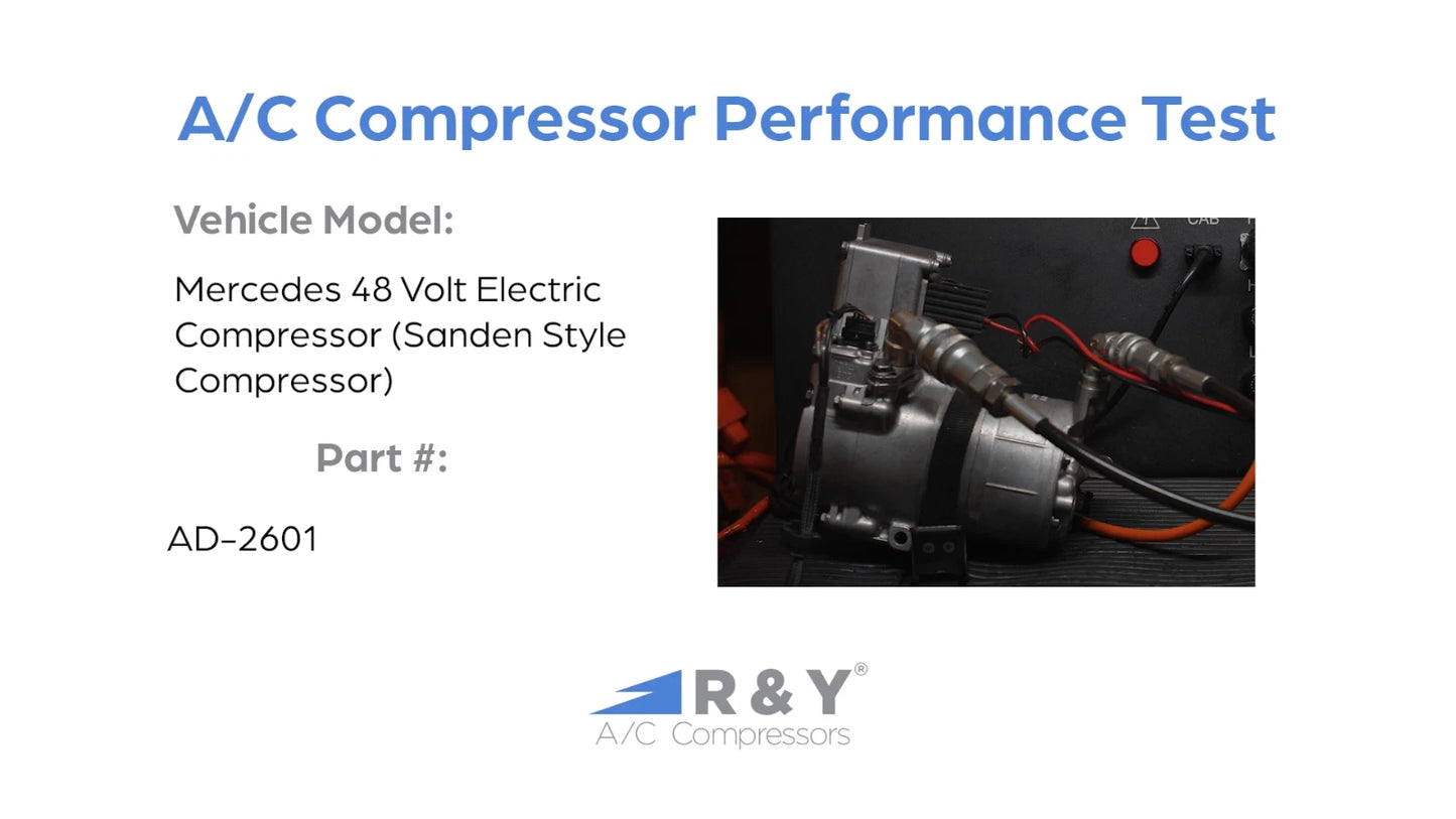 A C Compressor Replacement for Mercedes GLE580 4.0L (2020–2023)