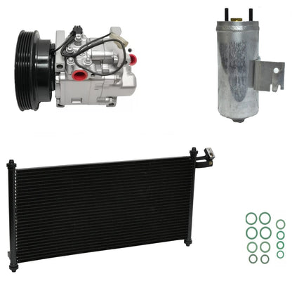 AC Compressor Kit with Condenser for Mazda Protege 1.8L (1999–1999)