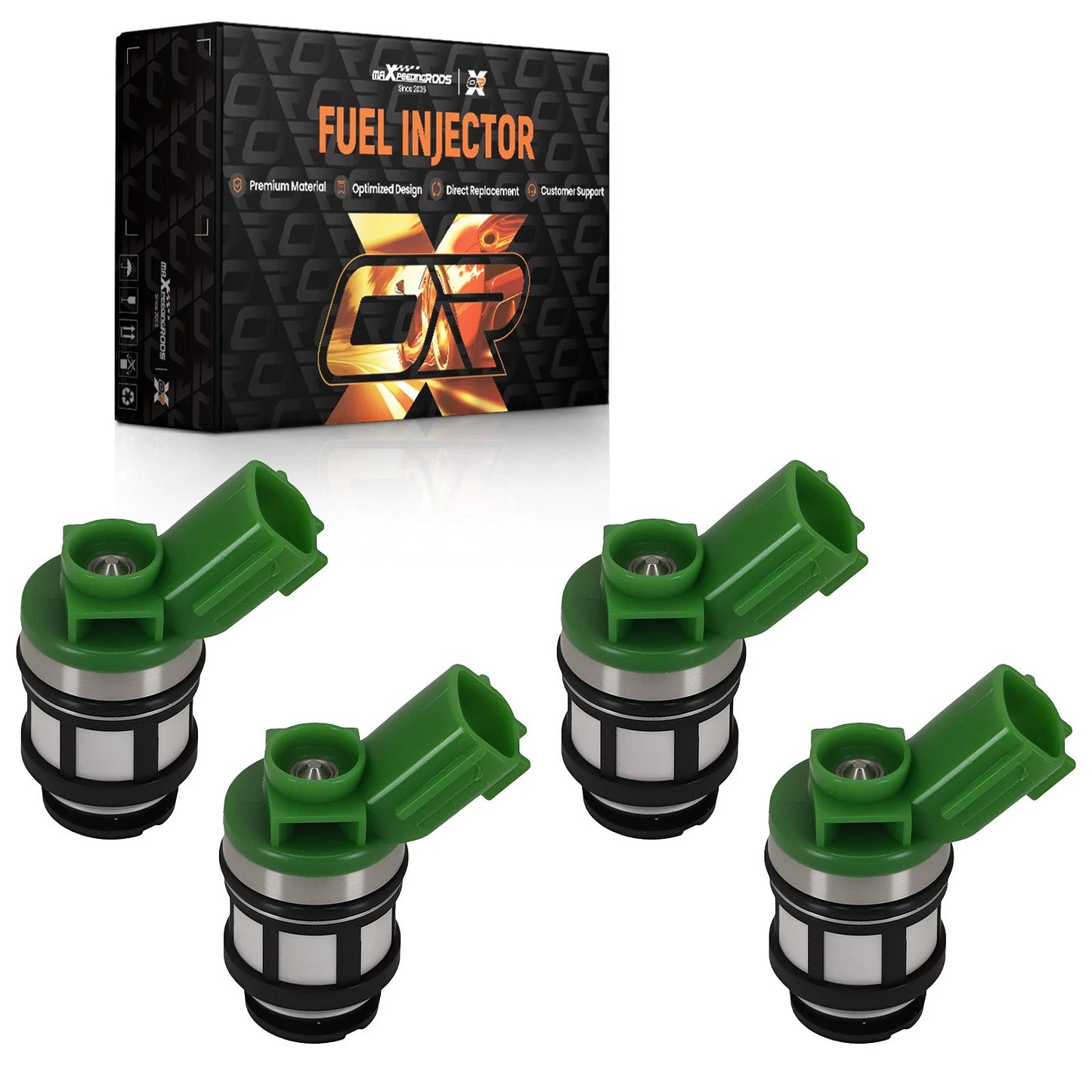 Fuel Injectors Kit for Nissan Xterra Frontier (2000–2004) 2.4L