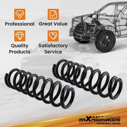 Heavy Duty Lowering Springs for Chevy Silverado 1500 2WD V8 (2019–2022)