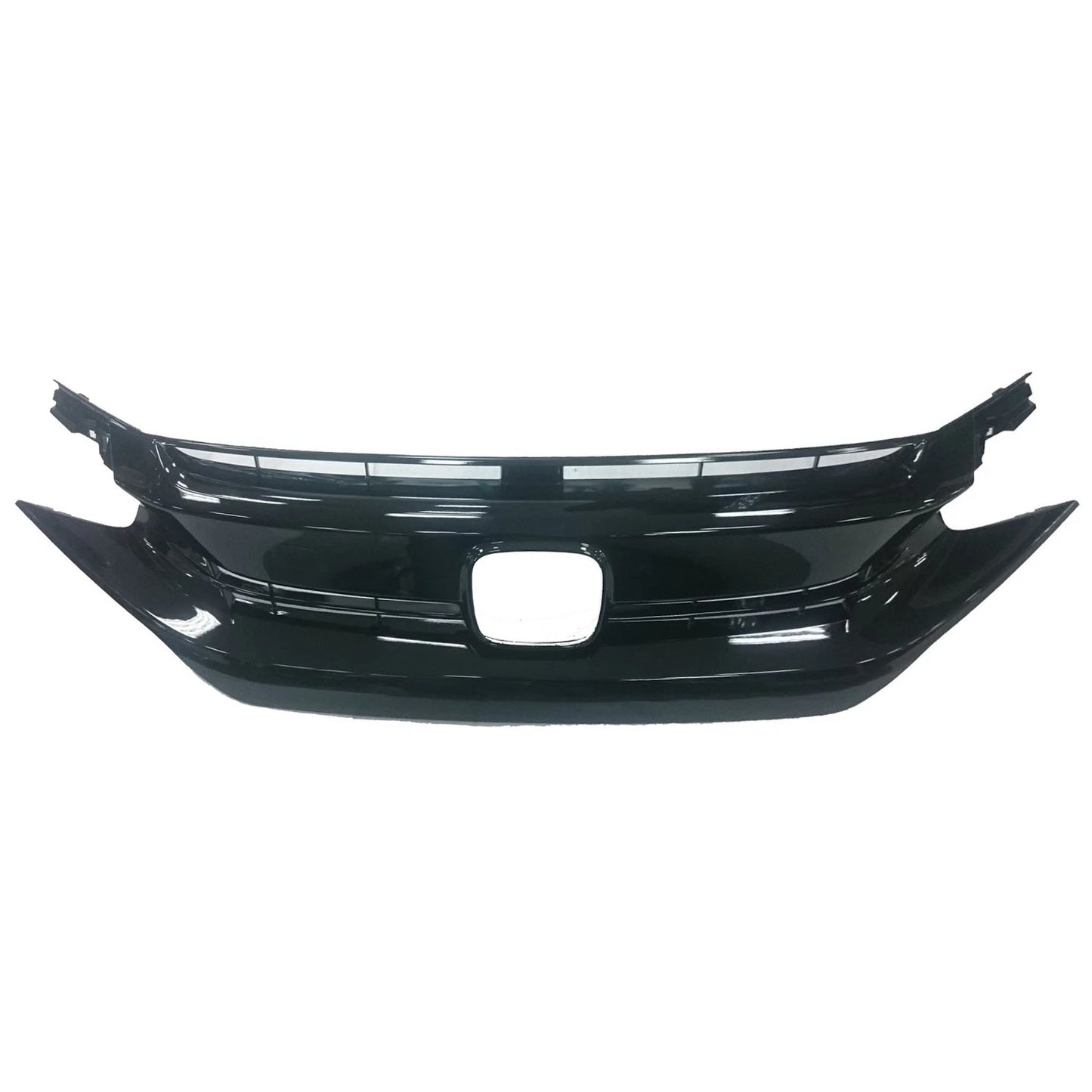 Front Grille Replacement Black Painted ABS Plastic for Toyota Hilux (2016–2020)