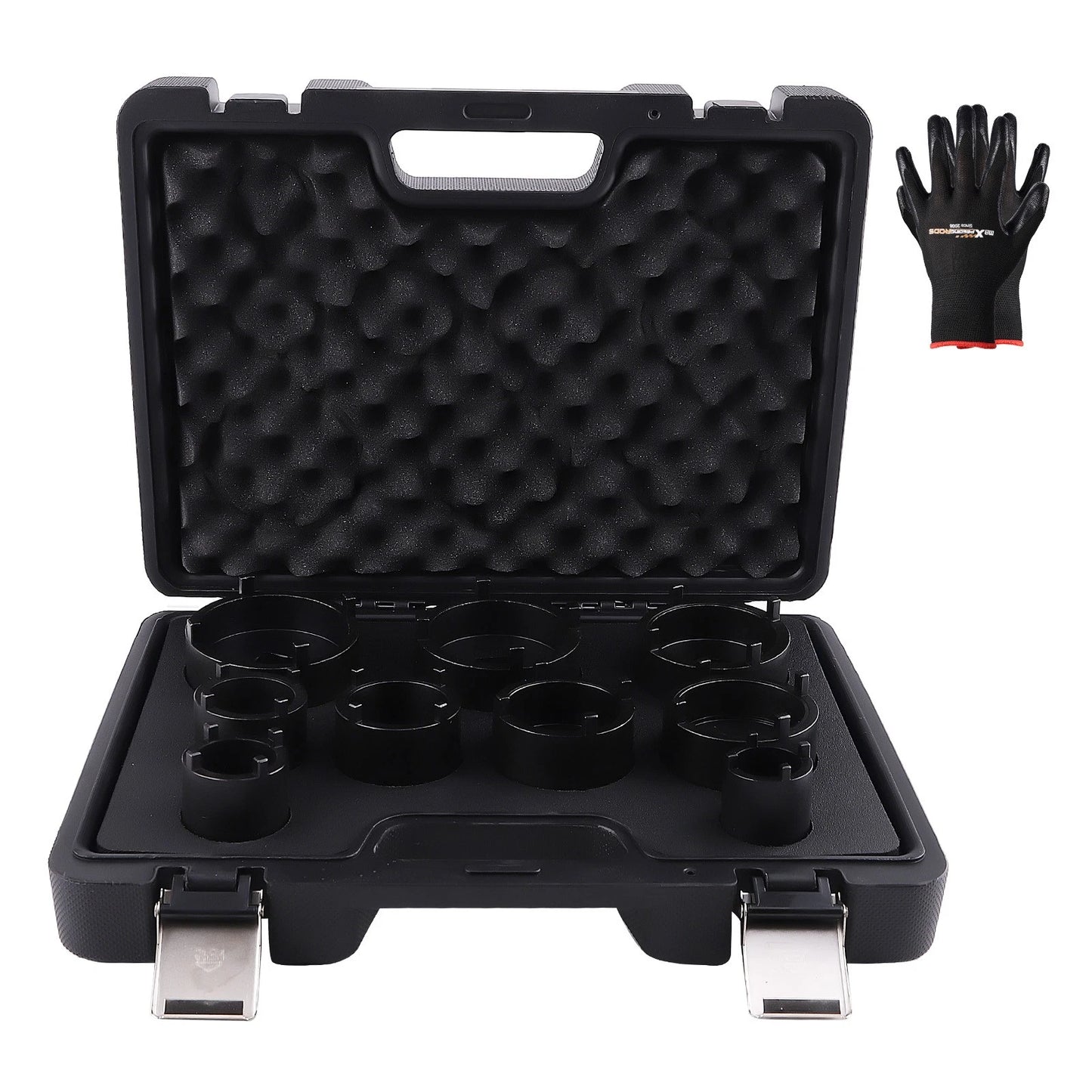 Grooved Lock Nuts Socket Set for KM4–KM12 (2014–2021)